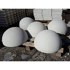 Форма для паркінгових напівсфер із бетону "h-32" склопластикова