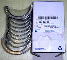 Вкладиші корінні Ланос GM