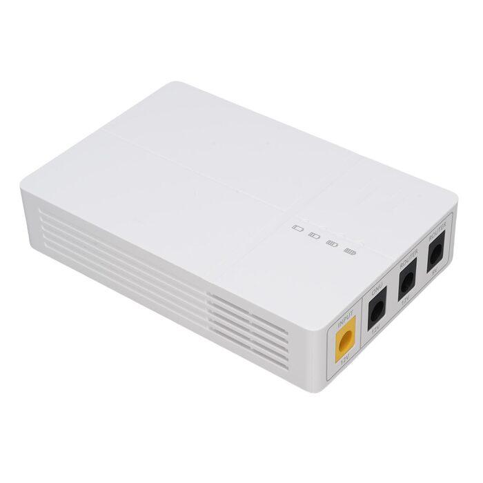 Міні-UPS для DC-камери та резервного живлення, 6000 mAh, джерело безперебійного живлення високої ємності для роутерів та модемів, фото 1