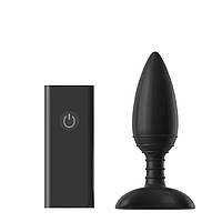 Анальна пробка з вібрацією Ace Remote S, 10 см (чорний)