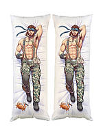 Подушка дакімакура Metal Gear Solid декоративна ростова подушка для обіймання двостороння