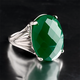 Хризопраз, кільця