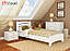 Ліжко дерев'яне Венеція Люкс односпальне, фото 2