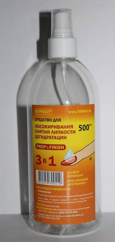 Засіб для знежирення і зняття липкості 500 мл.