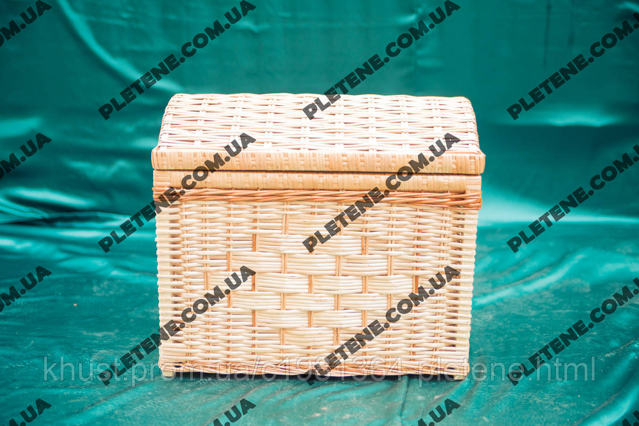 Скриня для білизни з лози маленька, фото 1