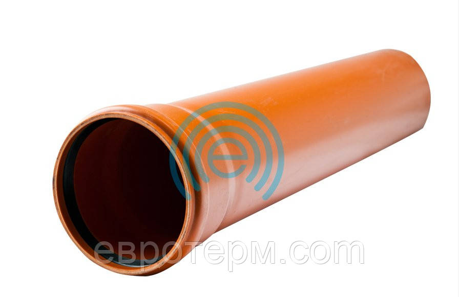 Труба каналізаційна зовнішня 160*1000 3,2 мм Evci Plastik