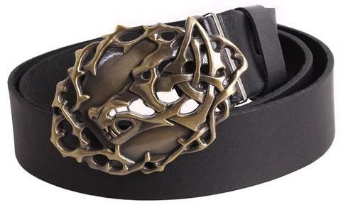 Мужской ремень Topgal 4 см черный, фото 1