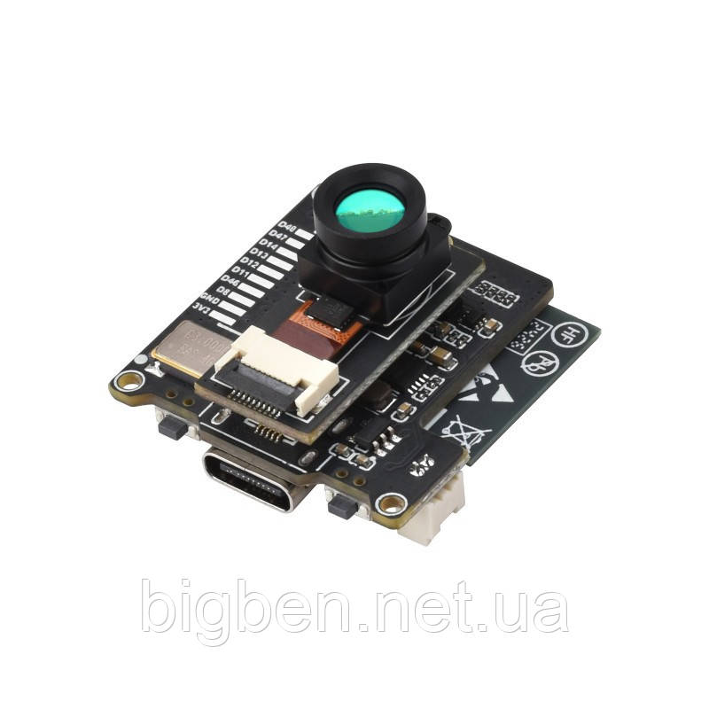 Модуль тепловізійної камери Thermal-45 з ESP32-S3, 80×62, кут огляду 45°, USB‑C - Waveshare 30136 518969, фото 1