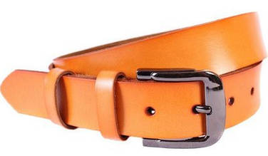 Превосходный ремень из искусственной кожи 301107 коричневый ДхШ: 120х3,3 см.