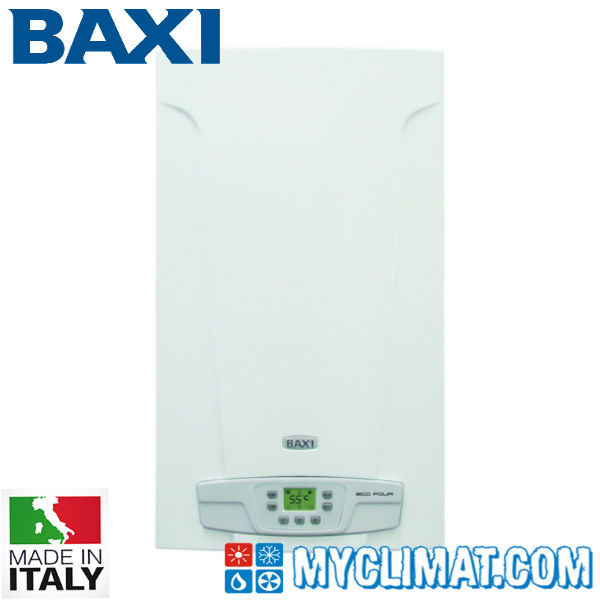 Газовый котел Baxi Eco Four 24 F (турбо) - фото 1 - id-p180412281