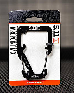 Карабин 5.11 Tactical Hardpoint M3, черный ПП8142 DS