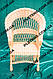Крісло з лози Крапля, фото 2