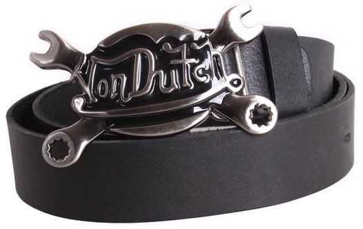 Ремень мужской под джинсы Topgal 4 см, черный, фото 1