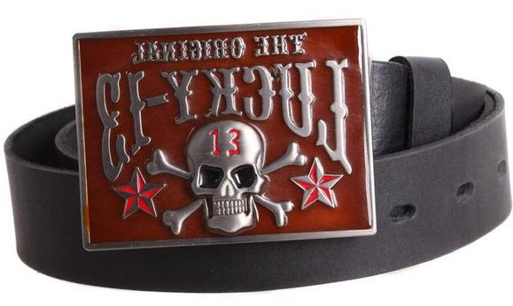 Мужской ремень под джинсы Topgal 4 см, черный, фото 1