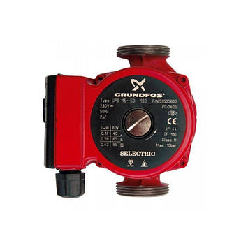 Насос циркуляційний Grundfos UPS 15-30  130 мм  1x220 V