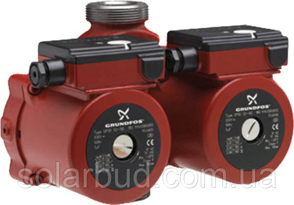 Насос циркуляційний здвоєний Grundfos серія 100 UPSD 32-50 180 1x230 V