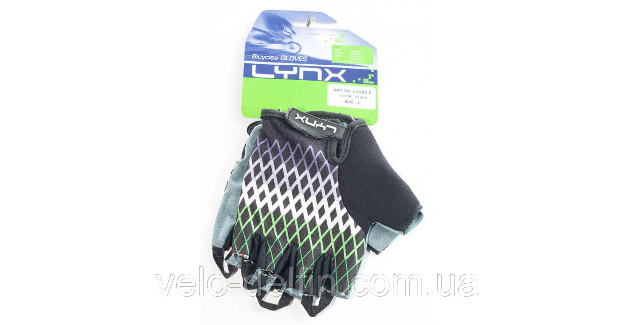 Рукавички Lynx Lycra Black