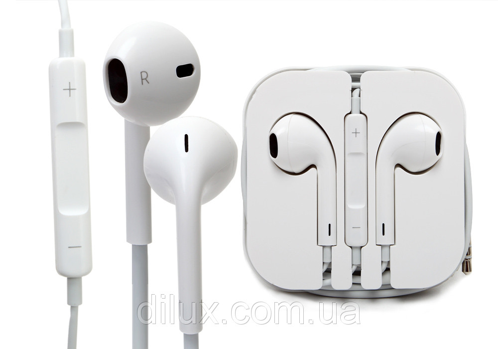 Наушники гарнитура Apple Earpods iPhone.