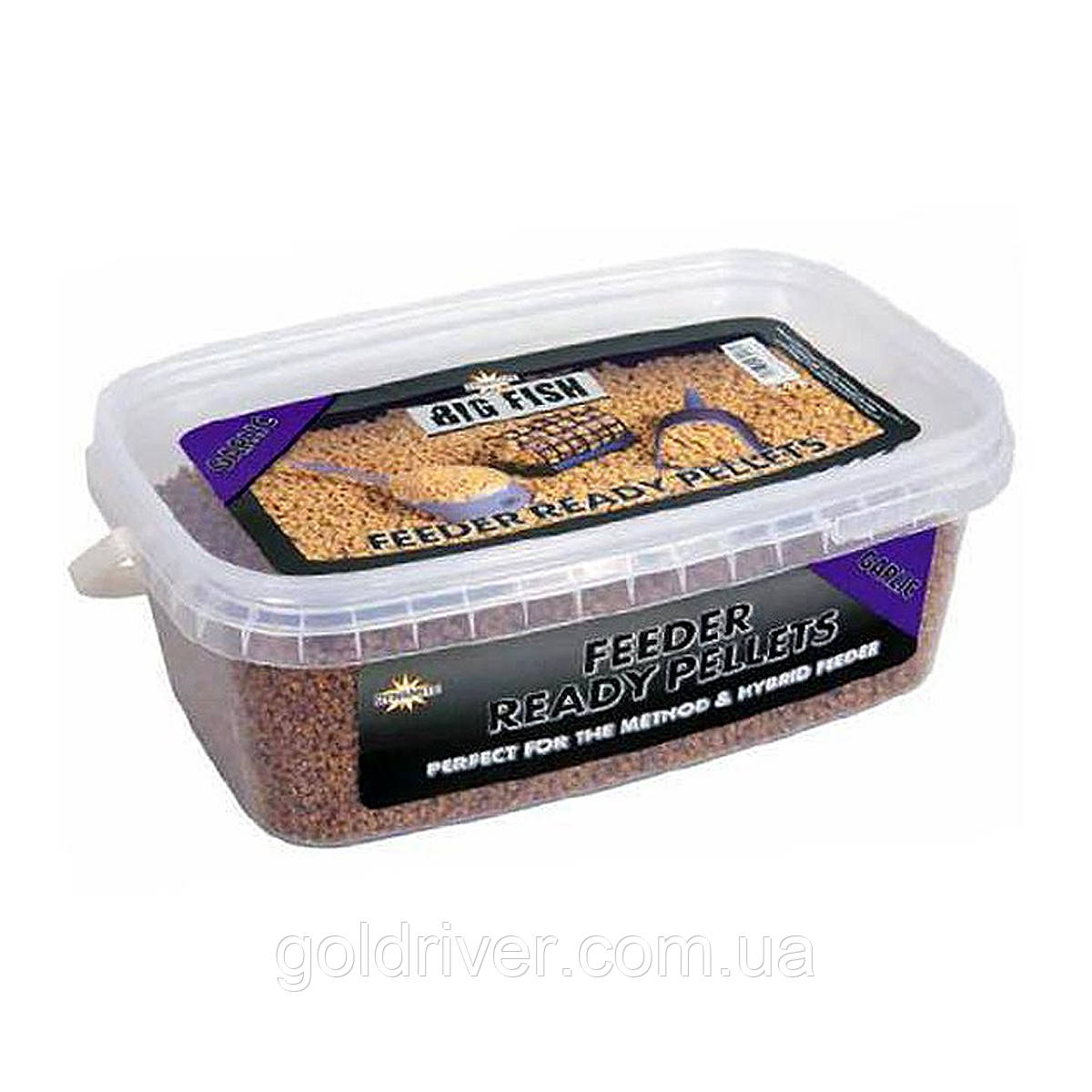 Пелетс Dynamite Baits Big Fish Feeder Ready Garlic 2mm 1.2kg (DY1892)