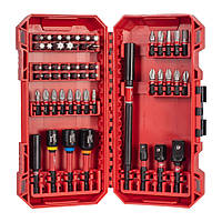 Набор бит SHOCKWAVE MILWAUKEE, (54шт) пластиковый кейс MILWAUKEE ACC 4932500389