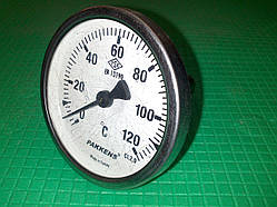 Термометр трубчастий PAKKENS 0-120 ° C град. / Ø - 63 мм. / Довжина 50 мм.