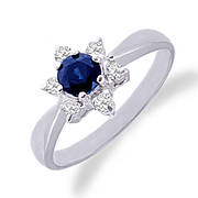 Кільця з Сапфіром