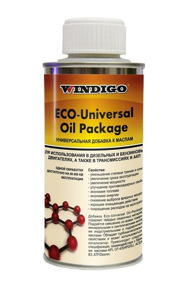 Протизносні присадки WINDIGO ECO Універсальний Oil Package 200 мл