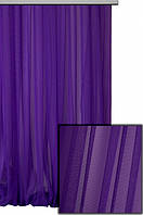 Тюль сітка грек фатин французький колір 2008 фіолетовий