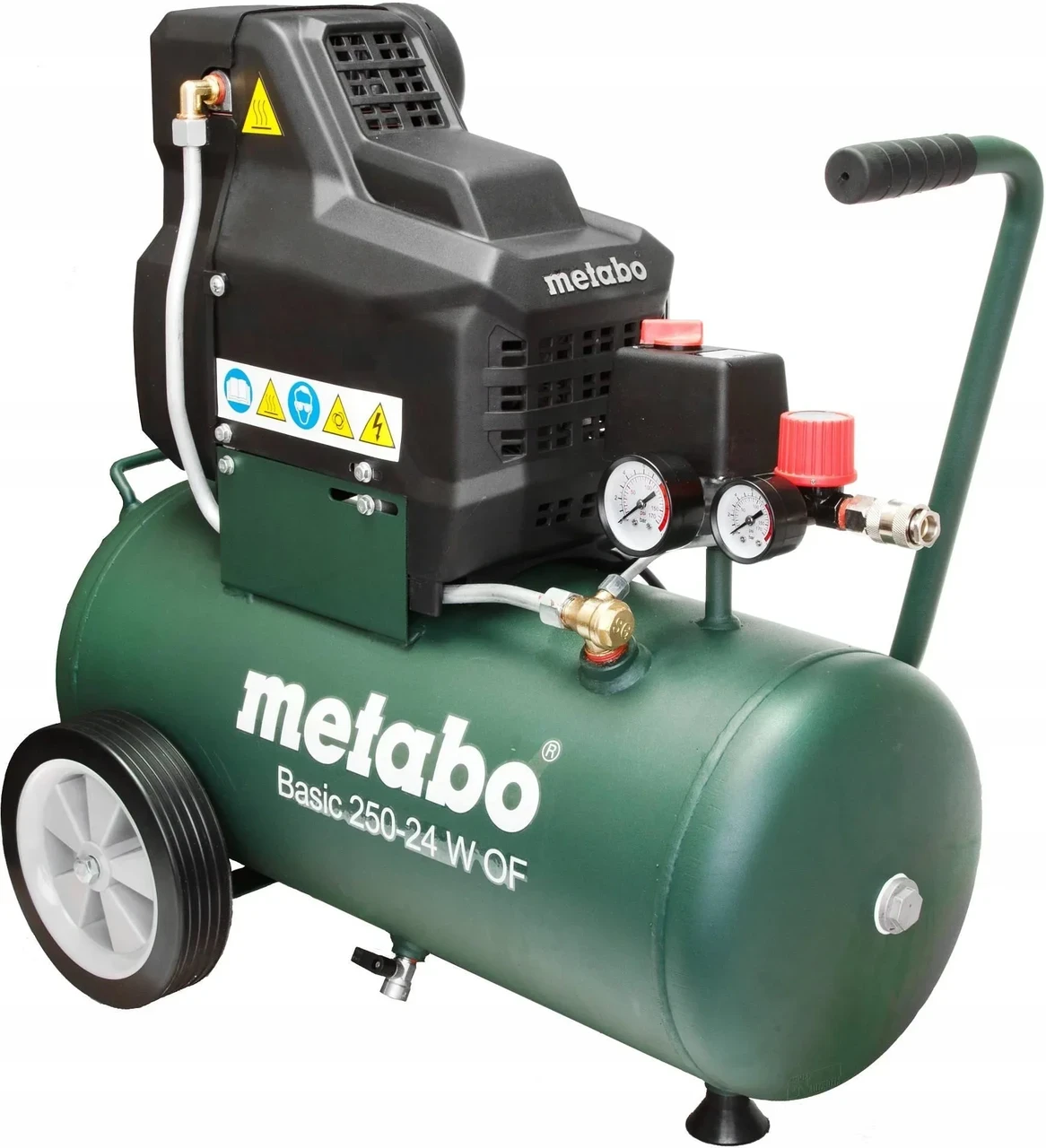 Компрессор Metabo Basic 250-24 W поршневой 250 л, фото 1