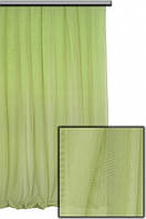 Тюль сітка грек фатин гіпюр французький колір 4001 салатовий