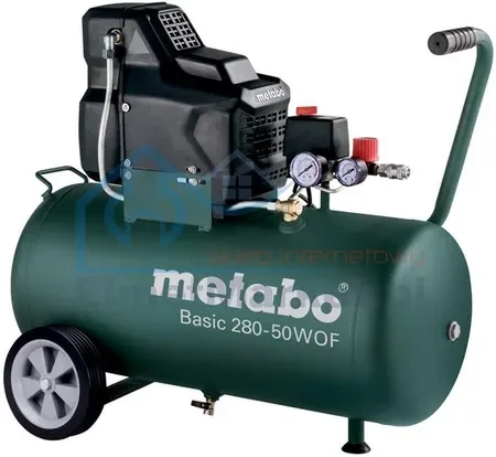 Компрессор Metabo Basic 280-50 W OF масляный поршневой, фото 1