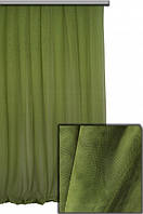 Тюль сітка грек фатин гіпюр французький цвіт 4033 оливковий