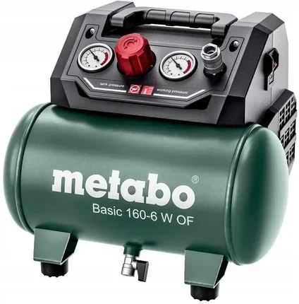 Компрессор Metabo Basic 160-6 W OF 601501000 1.2 кВт 6 л, фото 1
