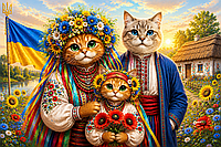 Патриотический магнит на холодильник