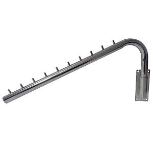 Кронштейн (флейта) до стіни поворотний 450 мм, 10 штирів