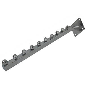 Кронштейн (флейта) квадратна до стіни 400 мм, 10 кульок