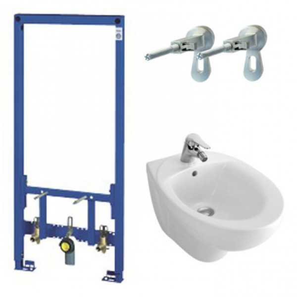 Підвісне біде Jacob Delafon Patio E4189-00 + інсталяція Grohe