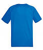 Чоловіча спортивна футболка поліестер синя 390-51, фото 2
