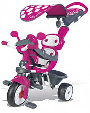 Дитячий металевий велосипед Комфорт, рожевий, 10 міс. +