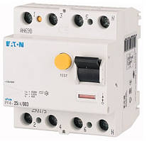 Пристрій захисного відключення УЗО Eaton