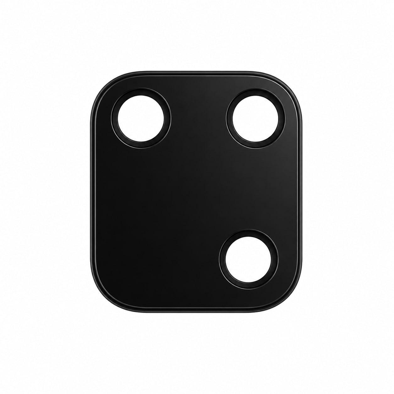 Скло камери для Realme C11 Black., фото 1