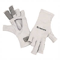 Солнцезащитные рукавицы Simms XL Grey с открытой ладонью, 9PB0014M46