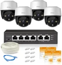 IP-камери Imou Set 36533 Cruiser 4 Мп Poe з Cloud Protect Basic (Z36533PT4), фото 1