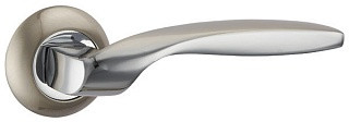 Ручка роздільна Punto BOSTON TL SN/CP-3 матовий нікель/хром