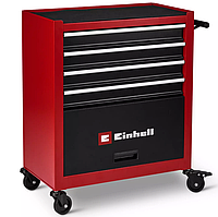 Инструментальная тележка Einhell TC-TW 100 Айнхелл 5 секций ящик для инструмента с колесами и ручкой 75 кг