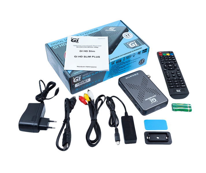 GI HD Slim Plus — супутниковий ресивер 