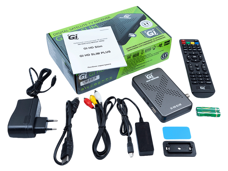  GI HD Slim — супутниковий ресивер 