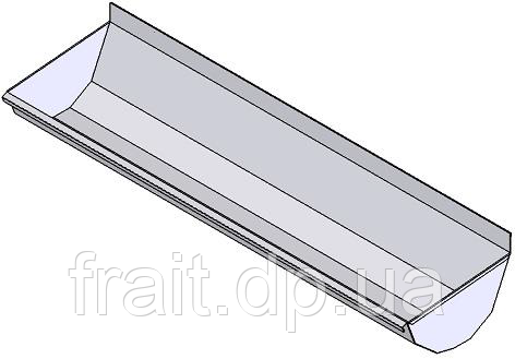 Годівниця - жолоб, нерж. Для верстатів для запліднення моделей 18 та 20, без боковин. - фото 1 - id-p510551601