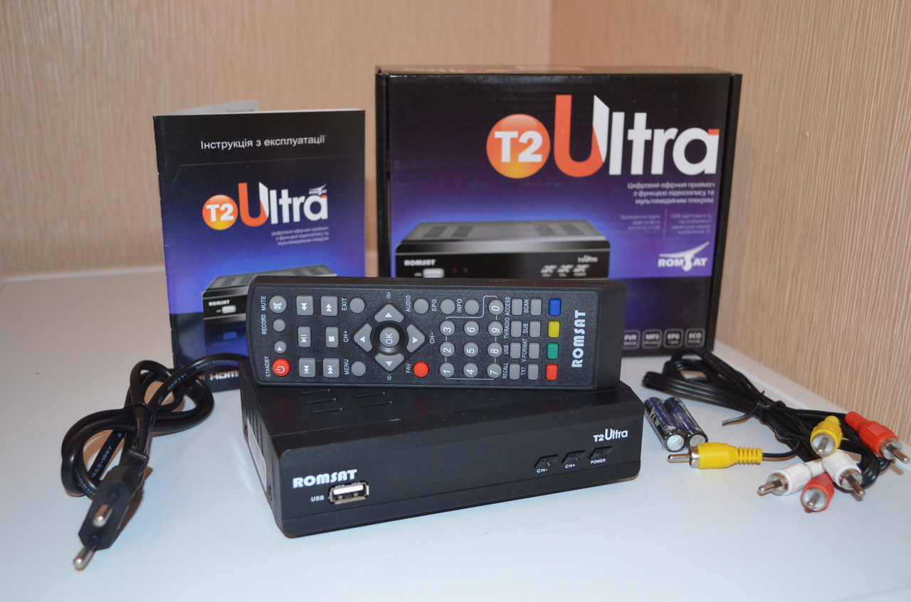 Romsat Ultra HD - DVB-T2 Тюнер Т2 - фото 6 - id-p405289480