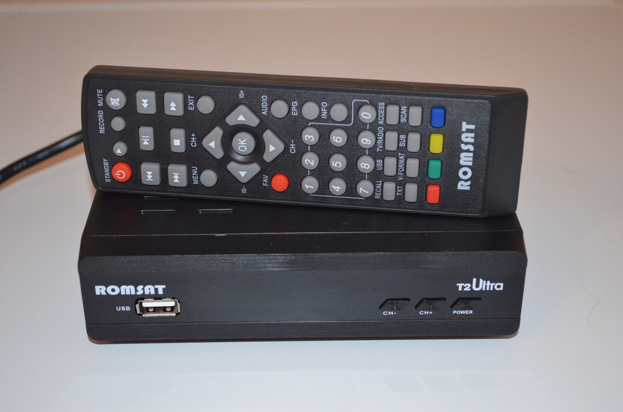  Romsat Ultra HD — DVB-T2 Тюнер Т2